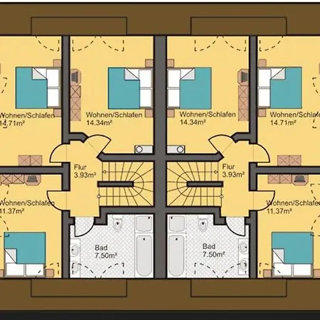 Ruhiges Krienke - Doppelhaus Mit Sauna&kamin Ferienhaus Rankwitz